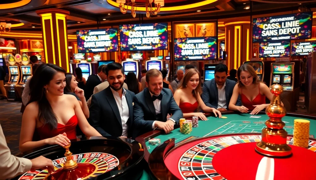 Experience casino excitement with enticing offers at casino en ligne bonus sans depot france featuring vibrant tables and promotions.