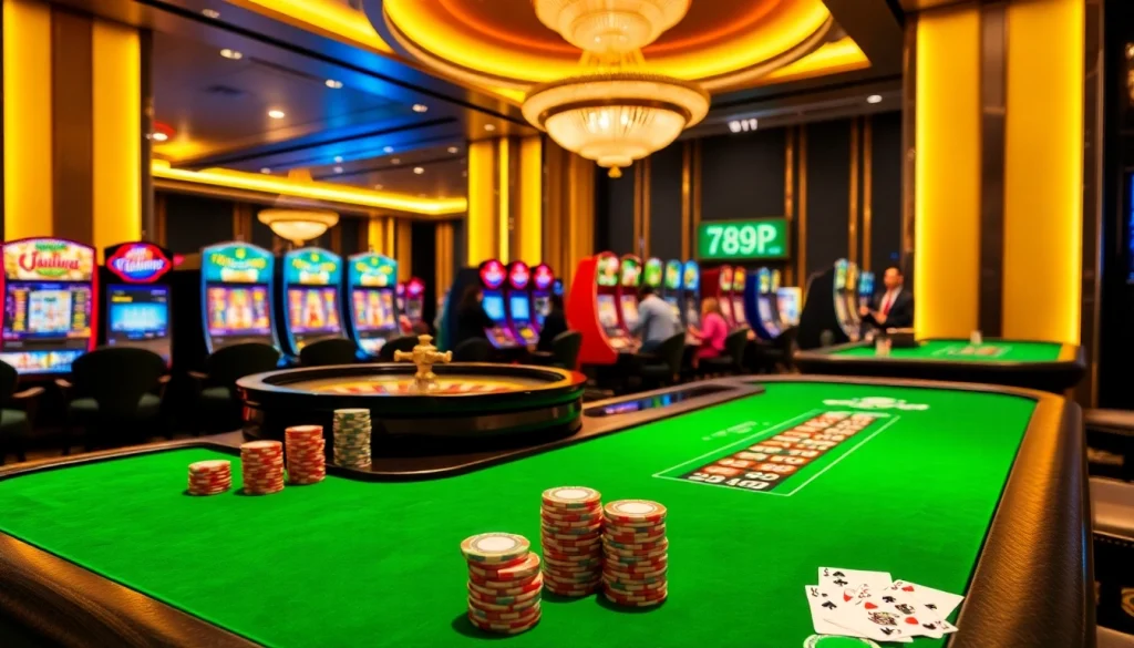 Experience thrilling games and vibrant slots at 789P casino, where excitement meets entertainment.