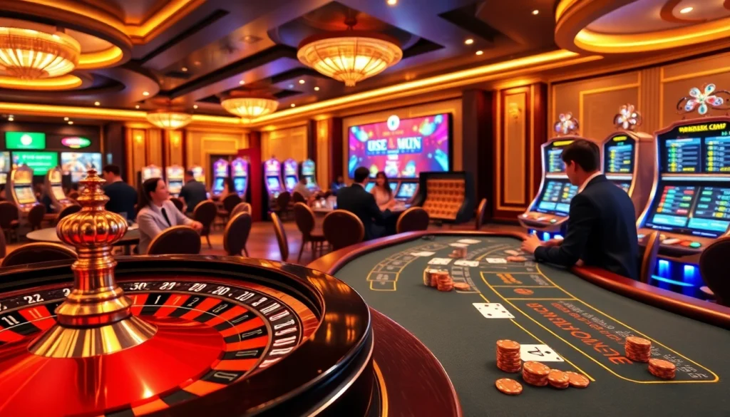 Experience thrilling online gambling at https://f168.group/ with exciting casino tables and vibrant games.