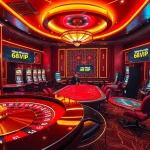Experience the thrill of Đăng Nhập Nhà Cái 68VIP at a luxury casino table with stunning visuals.