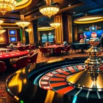 Exciting PS 99 online casino experience featuring roulette and poker games with luxurious ambiance.